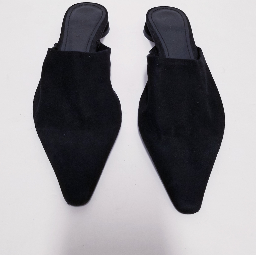 Zara Women Leather Mules - Picture 3 of 12